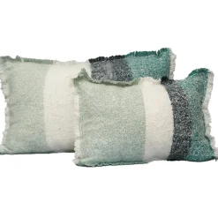 Fabrique de Styles Coussin en laine céladon 40x60cm - Calypso* Coussins Et Housses