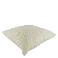 Fabrique de Styles Coussin en tissu cotelet creme 45x45cm* Coussins Et Housses