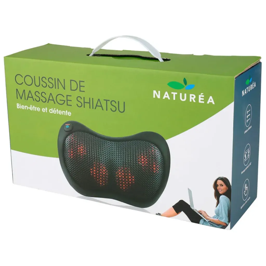 Fabrique de Styles Coussin massage noir* Relaxation Et Massage