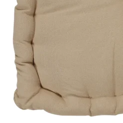 Fabrique de Styles Coussin matelas chambray beige en coton* Coussins Et Housses