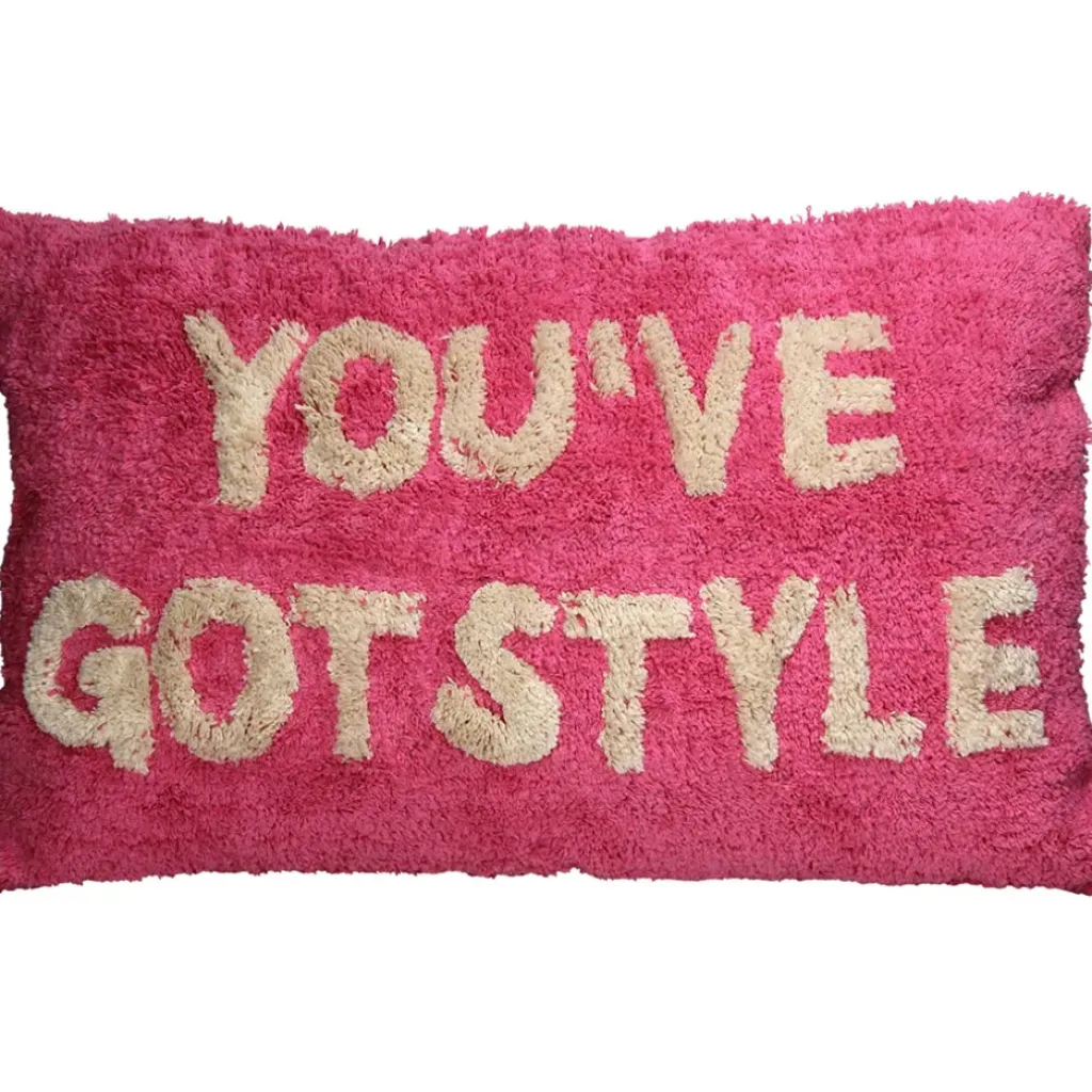 Fabrique de Styles Coussin you've got style en coton 40x60cm* Coussins Et Housses