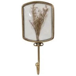 Fabrique de Styles Crochet en fer (x2) fleurs séchées* Patères