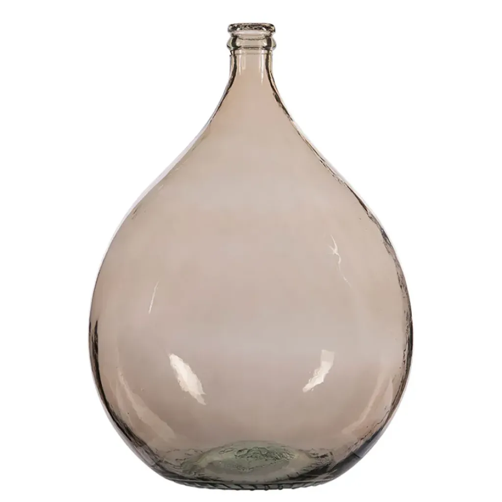 Fabrique de Styles Dame jeanne en verre recyclé sablé - Simplicity* Vases Et Soliflores
