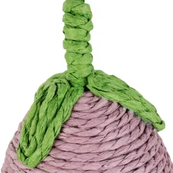 Fabrique de Styles Déco aubergine en corde mauve et vert - P'tit légume*Enfant Déco