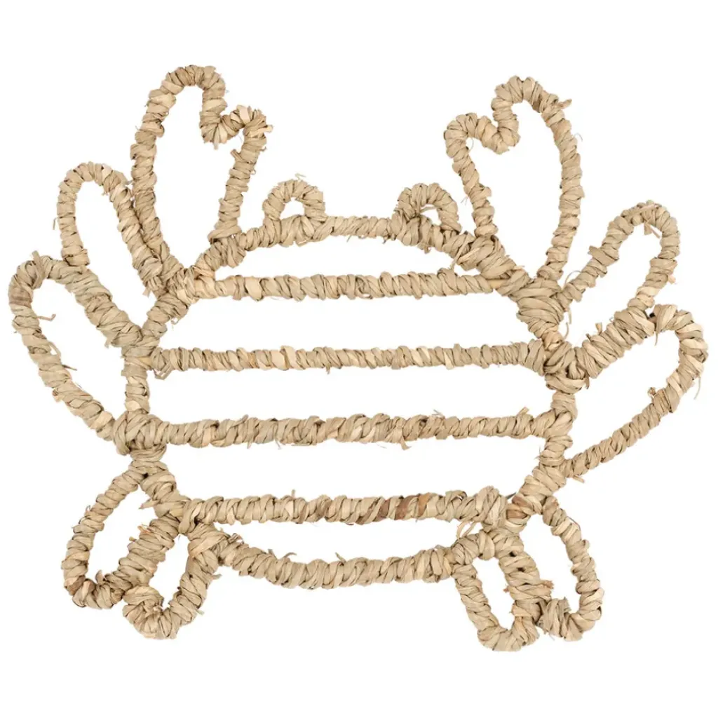 Fabrique de Styles Déco crabe en jonc de mer - borneo* Petits Objets Déco