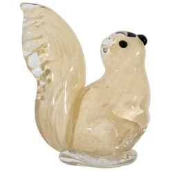 Fabrique de Styles Déco écureil en verre h11cm* Petits Objets Déco