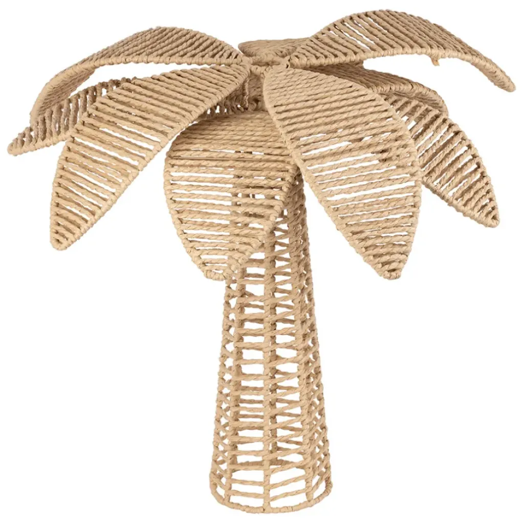Fabrique de Styles Déco grand palmier en corde et fer h45cm - Palma* Petits Objets Déco
