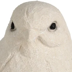 Fabrique de Styles Déco moineau en fibre écru* Petits Objets Déco