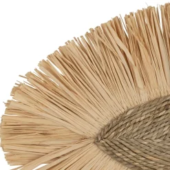 Fabrique de Styles Déco murale œil en jonc de mer et coquillage naturel - Cauri* Déco À Suspendre Et Adhésive