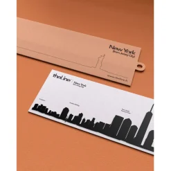 Fabrique de Styles Décoration murale ligne en acier NYC L50cm* Déco À Suspendre Et Adhésive