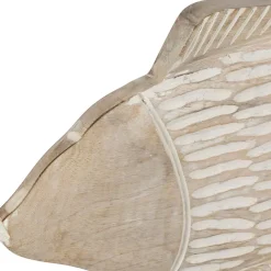 Fabrique de Styles Décoration poisson en manguier et fer - Amarres* Petits Objets Déco