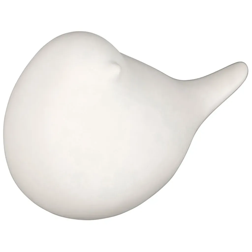Fabrique de Styles Deco led oiseau en porcelaine h11cm - Ilobo* Déco Lumineuse