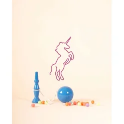 Fabrique de Styles Deco murale en acier 30x15cm - Licorne*Enfant Déco
