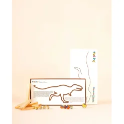 Fabrique de Styles Deco murale en acier 30x15cm - Tyrannosaure*Enfant Déco