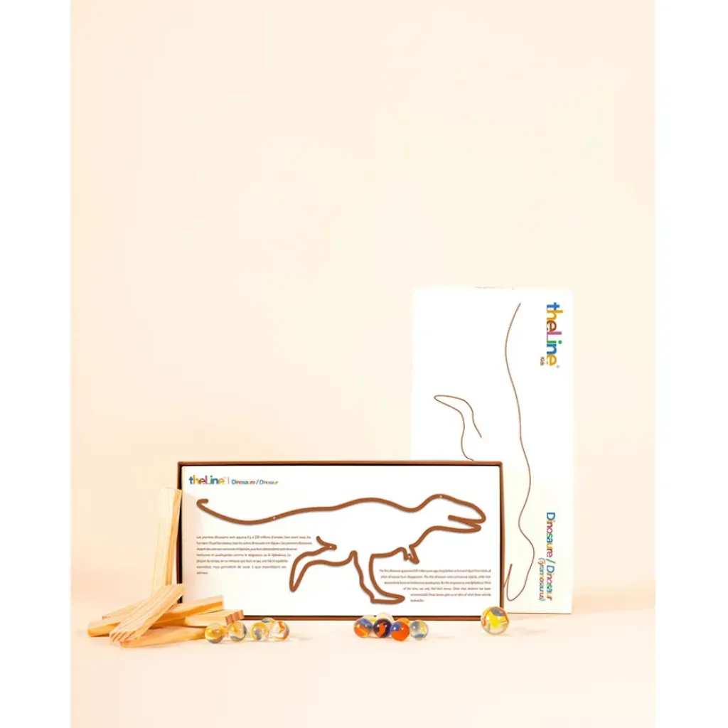 Fabrique de Styles Deco murale en acier 30x15cm - Tyrannosaure*Enfant Déco