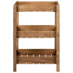 Fabrique de Styles Desserte 3 niveaux en bois recyclé h70cm - Campagne* Bibliothèques Et Étagères