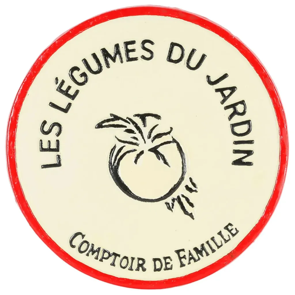 Fabrique de Styles Dessous de plat "légume du jardin" en fonte d24cm - Fontnel* Accessoires De Table