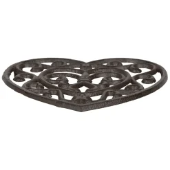 Fabrique de Styles Dessous plat en fonte coeur - rhodonea* Accessoires De Table