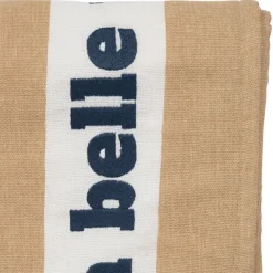 Fabrique de Styles Drap de plage en coton rayé et blanc 170x85cm - Medi* Draps De Plage Et Foutas