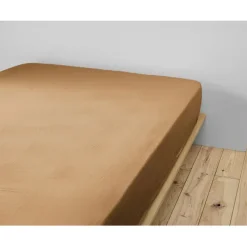 Fabrique de Styles Drap housse en gaze de coton 160x200cm - Gaia* Draps Housses