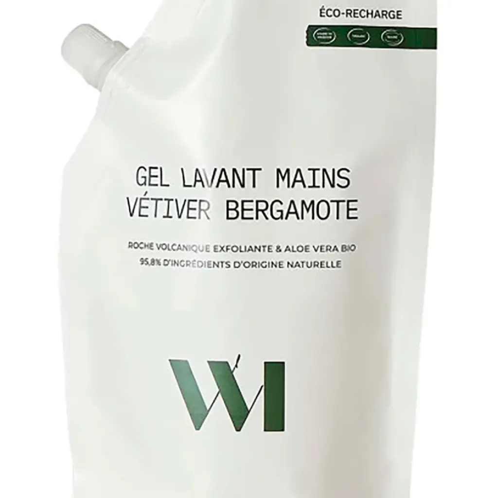 Fabrique de Styles Eco recharge gel lavant mains vétiver- bergamote 500ml* Savon Liquide