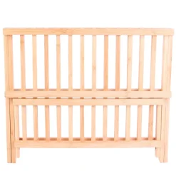 Fabrique de Styles Egouttoir à vaisselle en bambou* Petits Rangements