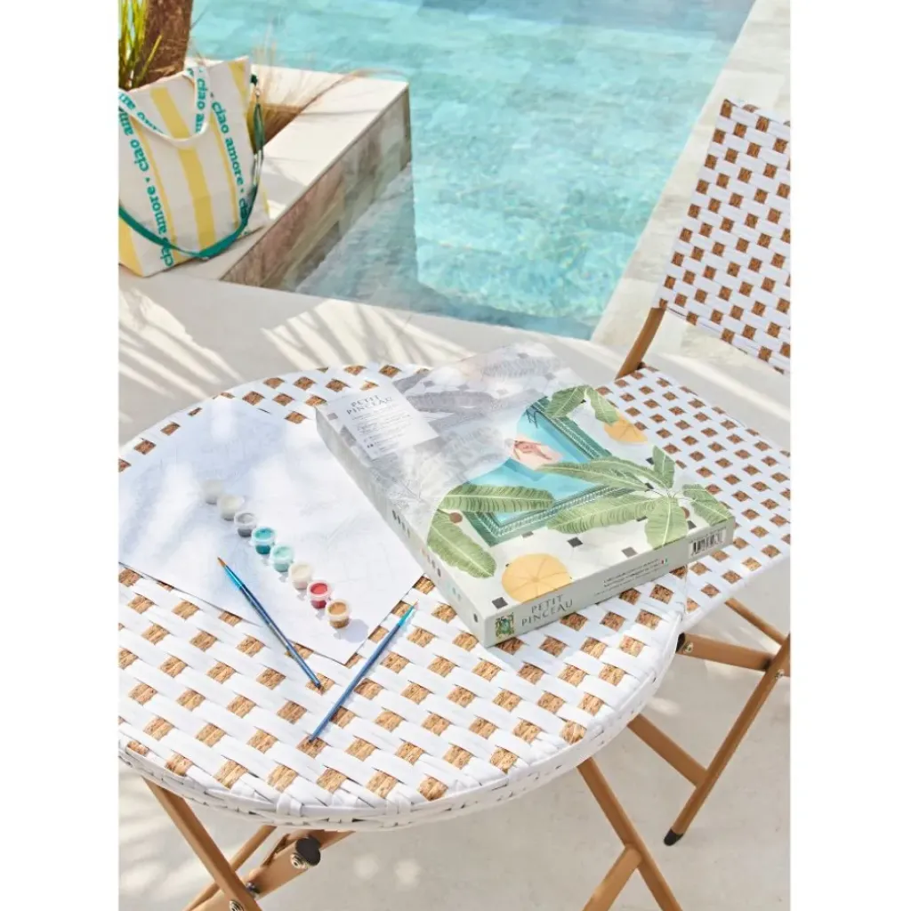 Fabrique de Styles Ensemble table et chaises de jardin en résine le - Bellano*Enfant Tables De Jardin|Jardin