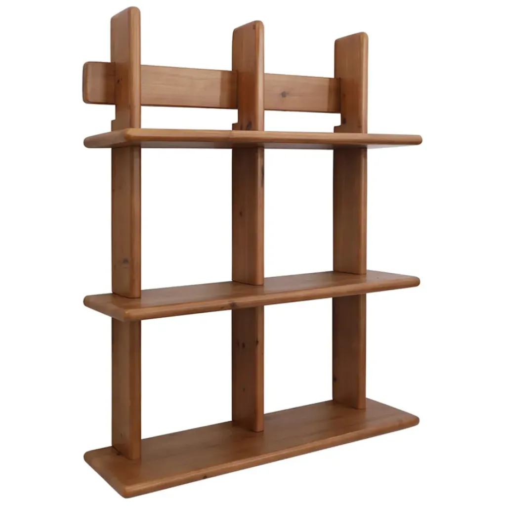 Fabrique de Styles Etagère murale 3 niveaux en sapin H78cm - Tradition* Étagères Murales