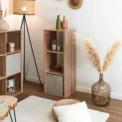 Fabrique de Styles Etagères modulables 3 cases H99cm - Kara* Bibliothèques Et Étagères