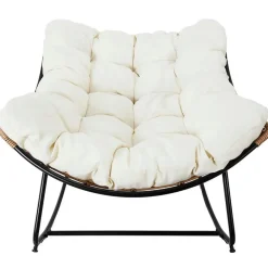 Fabrique de Styles Fauteuil de jardin a bascule coussin -Tamia*Enfant Chaises, Fauteuils|Jardin