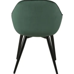 Fabrique de Styles Fauteuil de salle à manger en velours - Ben* Chaises