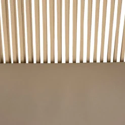 Fabrique de Styles Fauteuil d'extérieur avec coussin en tissu beige et blanc - Ajay*Enfant Chaises, Fauteuils|Jardin