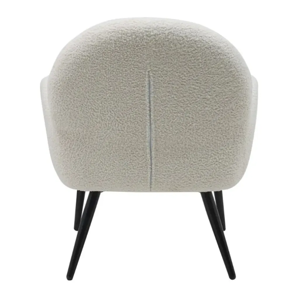 Fabrique de Styles Fauteuil en tissu effet laine bouclette - oria* Fauteuils