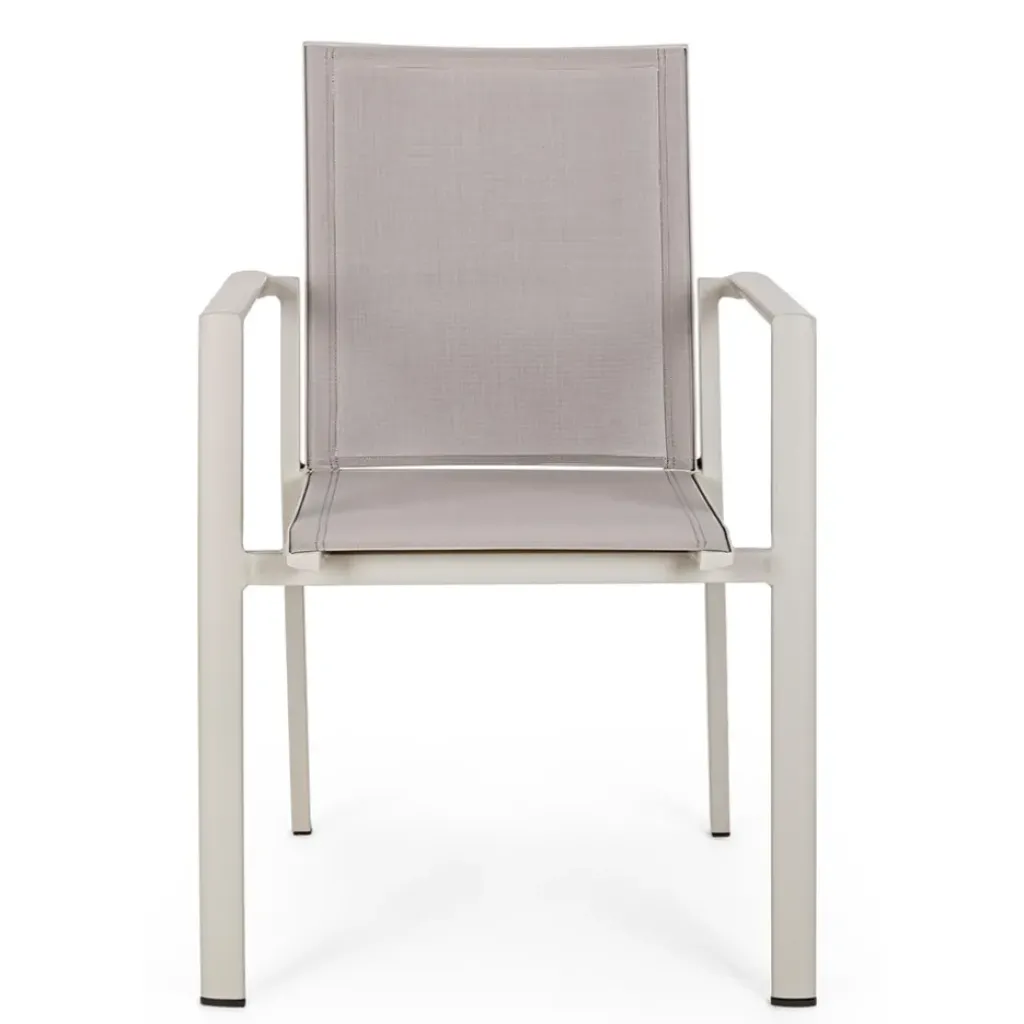 Fabrique de Styles Fauteuil extérieur en aluminium - Konnor*Enfant Chaises, Fauteuils|Jardin