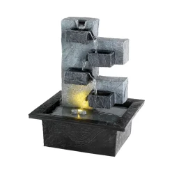 Fabrique de Styles Fontaine d'extérieur 5 niveaux h27cm*Enfant Déco, Accessoires Et Rangements|Jardin