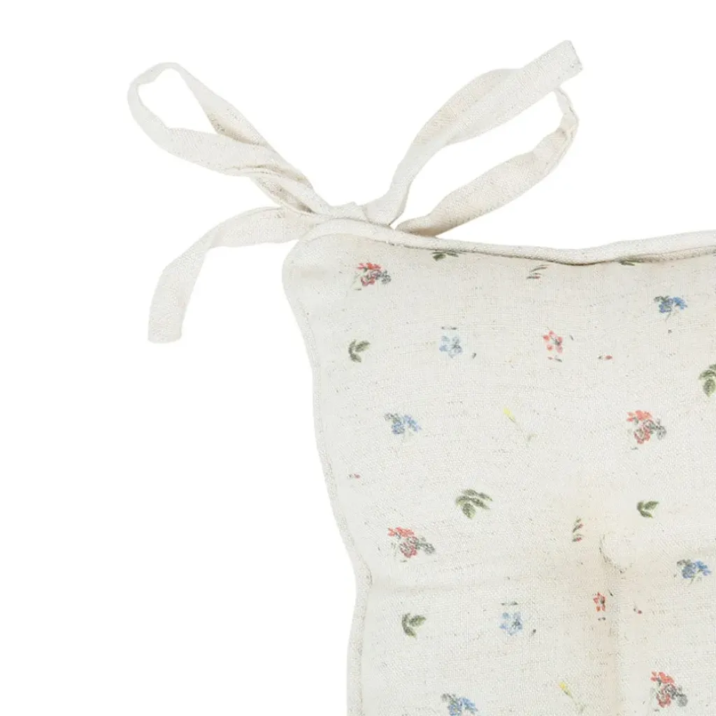 Fabrique de Styles Galette chaise carrée p'tite fleur 40x40cm en coton* Galettes De Chaise