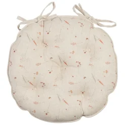 Fabrique de Styles Galette de chaise ronde en coton d40cm - Lucile* Galettes De Chaise