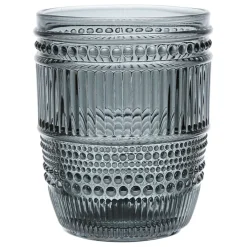 Fabrique de Styles Gobelet en verre fumé 27cl - Strie* Verres À Eau Et Gobelets