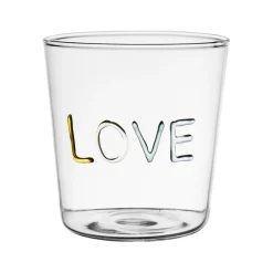 Fabrique de Styles Gobelet love en verre 35cl - Colorea* Verres À Eau Et Gobelets