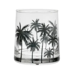 Fabrique de Styles Gobelet palmier 25cl en verre - palmea* Verres À Eau Et Gobelets