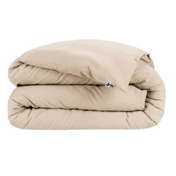 Fabrique de Styles Housse de couette en flanelle sable 240x220cm - Candice* Housses De Couette