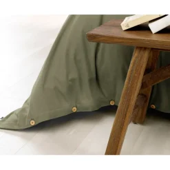 Fabrique de Styles Housse de couette en flanelle romarin 240x220cm - Candice* Housses De Couette