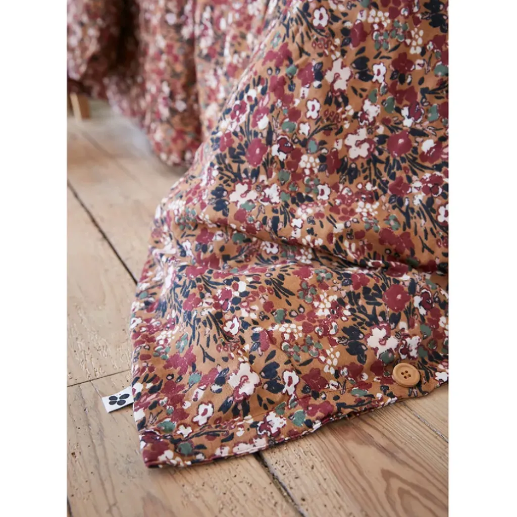 Fabrique de Styles Housse de couette en gaze de coton imprimée 240x220cm - Capucine* Housses De Couette