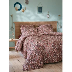 Fabrique de Styles Housse de couette en gaze de coton imprimée 260x240cm - Capucine* Housses De Couette