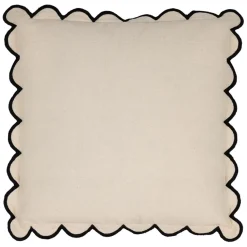 Fabrique de Styles Housse de coussin en coton écru 45x45cm - Nomadea* Coussins Et Housses