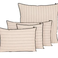 Fabrique de Styles Housse de coussin rayée en lin et coton 50x80 - Calvi II* Coussins Et Housses