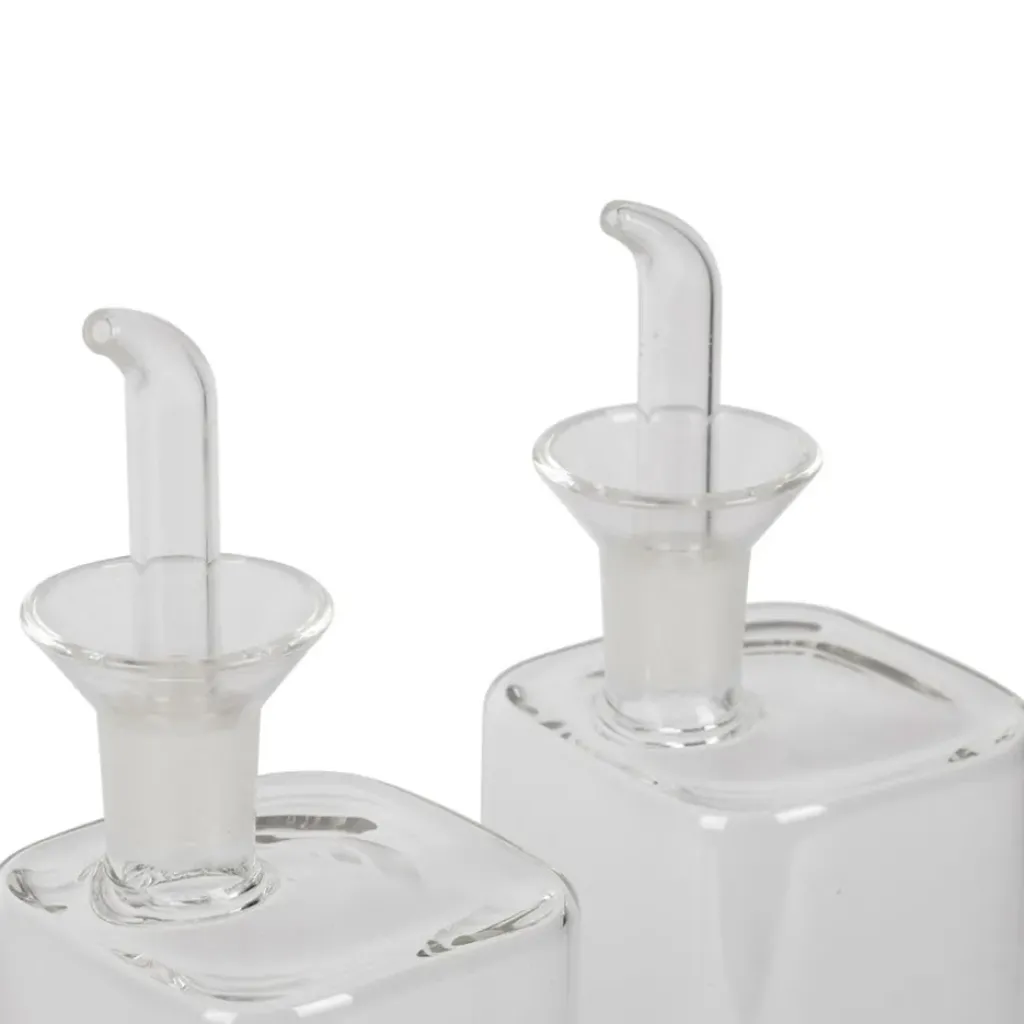 Fabrique de Styles Huilier vinaigrier en verre borosilicate avec support 45cl - Voidita* Ustensibles De Cuisine