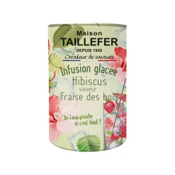 Fabrique de Styles Infusion glacee hibiscus , saveur fraise des bois 100g* Cafés, Thés Et Infusions