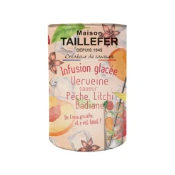 Fabrique de Styles Infusion glacee verveine, badiane, saveurs pêche & litchi 40g* Cafés, Thés Et Infusions