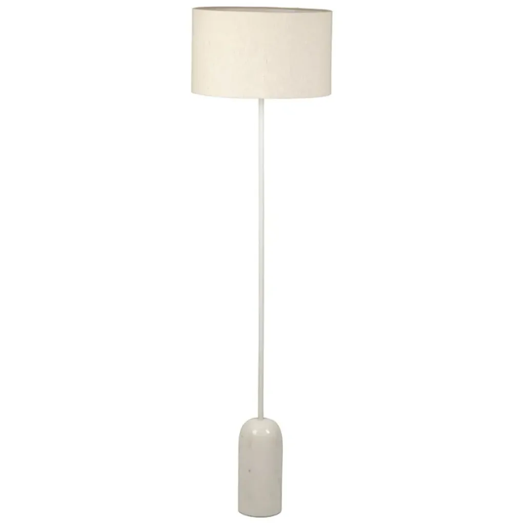 Fabrique de Styles Lampadaire en marbre et fer h150cm - Organic* Lampadaires